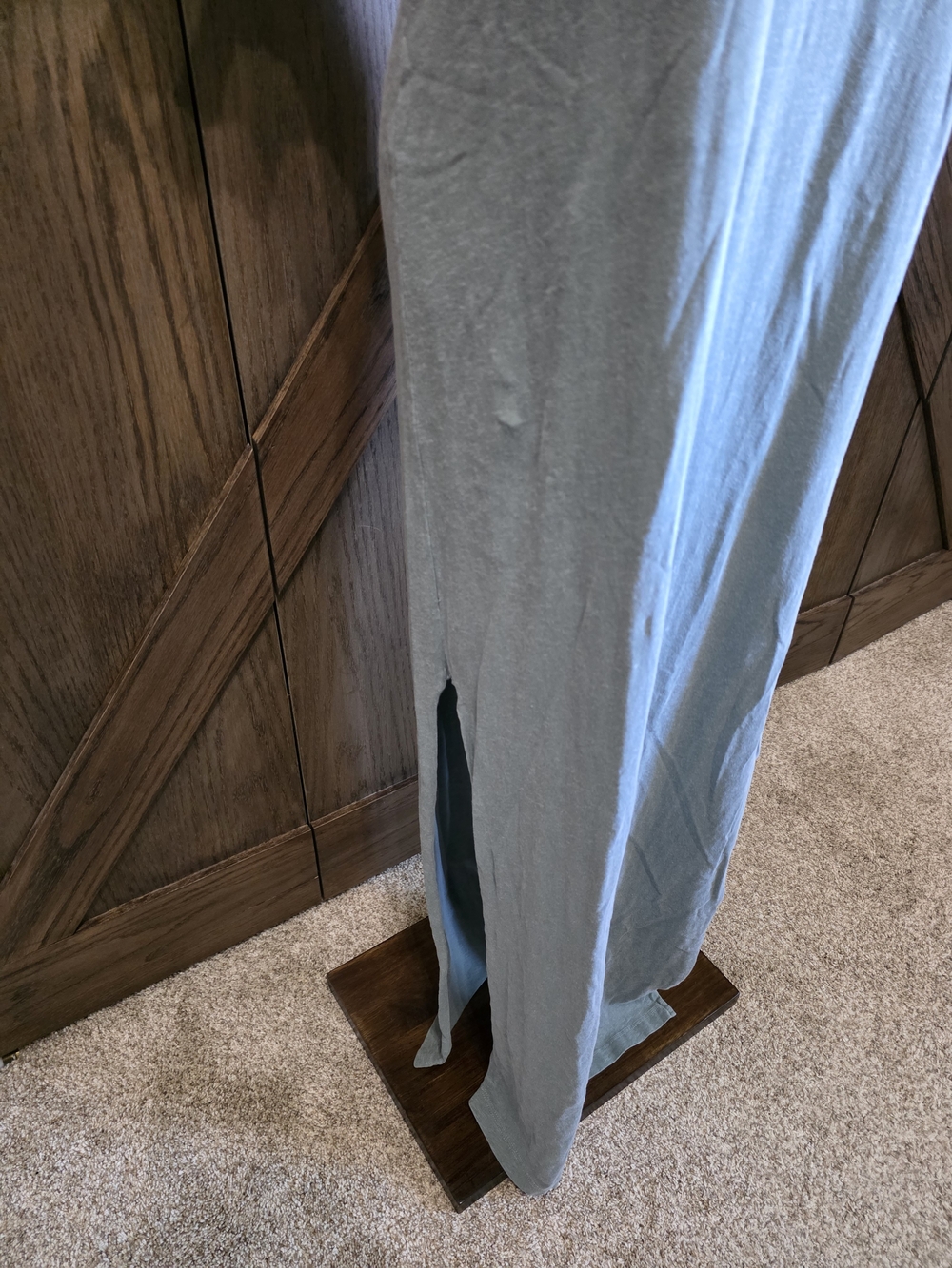 Sundry Short Sleeve Maxi Tee Dress - Picture 3 of 4